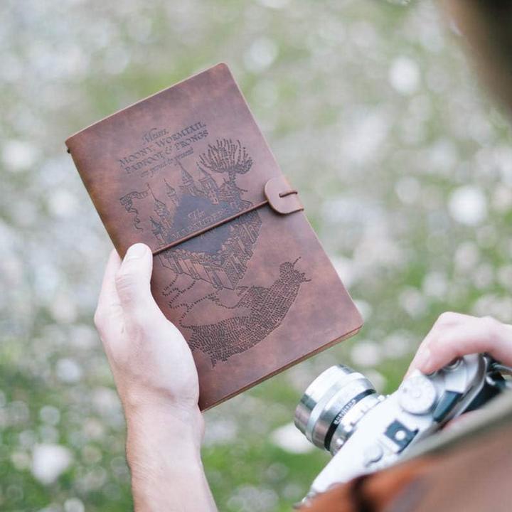 Image du produit NoName HARRY POTTER - Carte du Maraudeur - Carnet de voyage (À rayures, Couverture souple)