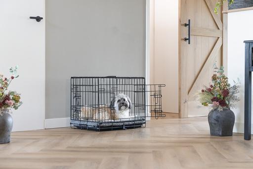 Immagine prodotto Beeztees Gabbia metallica a 2 porte (Gabbia per cani)