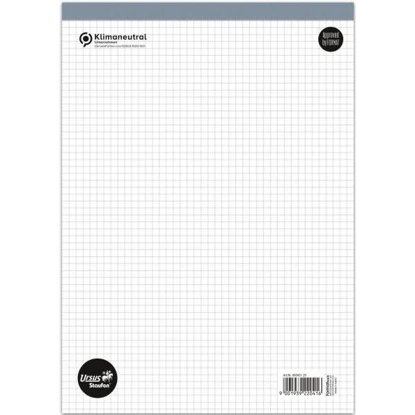 Ursus, Heft + Block, Notizblock (A4, Kariert)