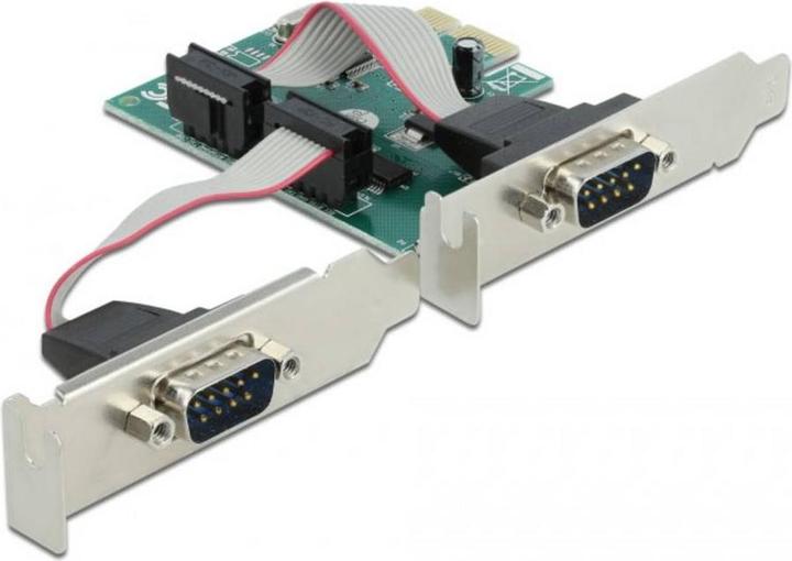 Immagine prodotto Delock Scheda PCI Express 90007 2x seriale / RS-232
