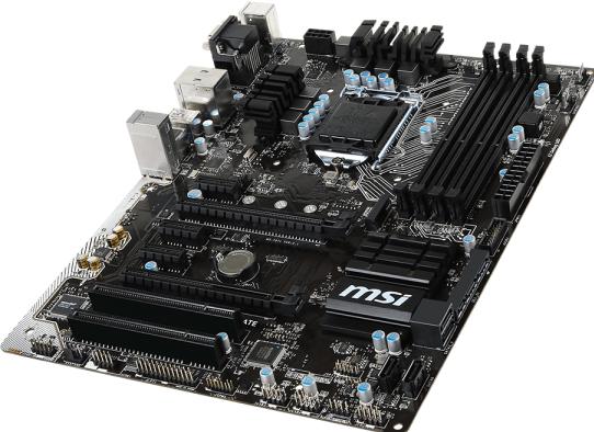 Produktbild MSI Z170a PC Mate (LGA 1151, Intel Z170, ATX)