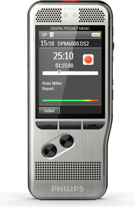 Philips Pocket Memo DPM6700 dictation and playback set
