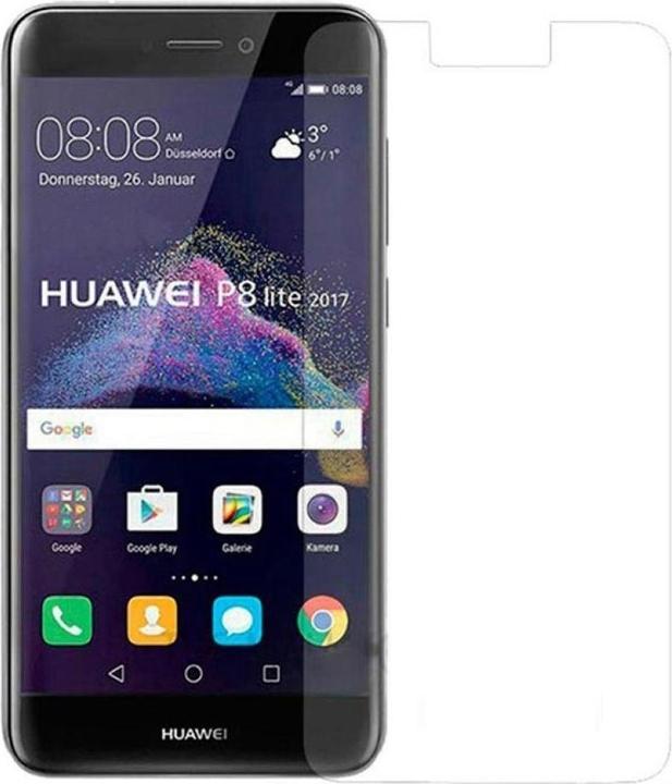 Immagine prodotto Screenguard Huawei P8 Lite 2017 Custodia protettiva con pellicola di vetro dal design amichevole (Huawei P8 Lite (2017))