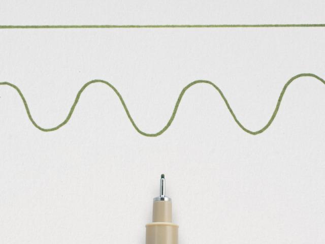 Produktbild Sakura Fineliner PIGMA MICRON 05, j„gergrn (Jägergrün, 1 x)