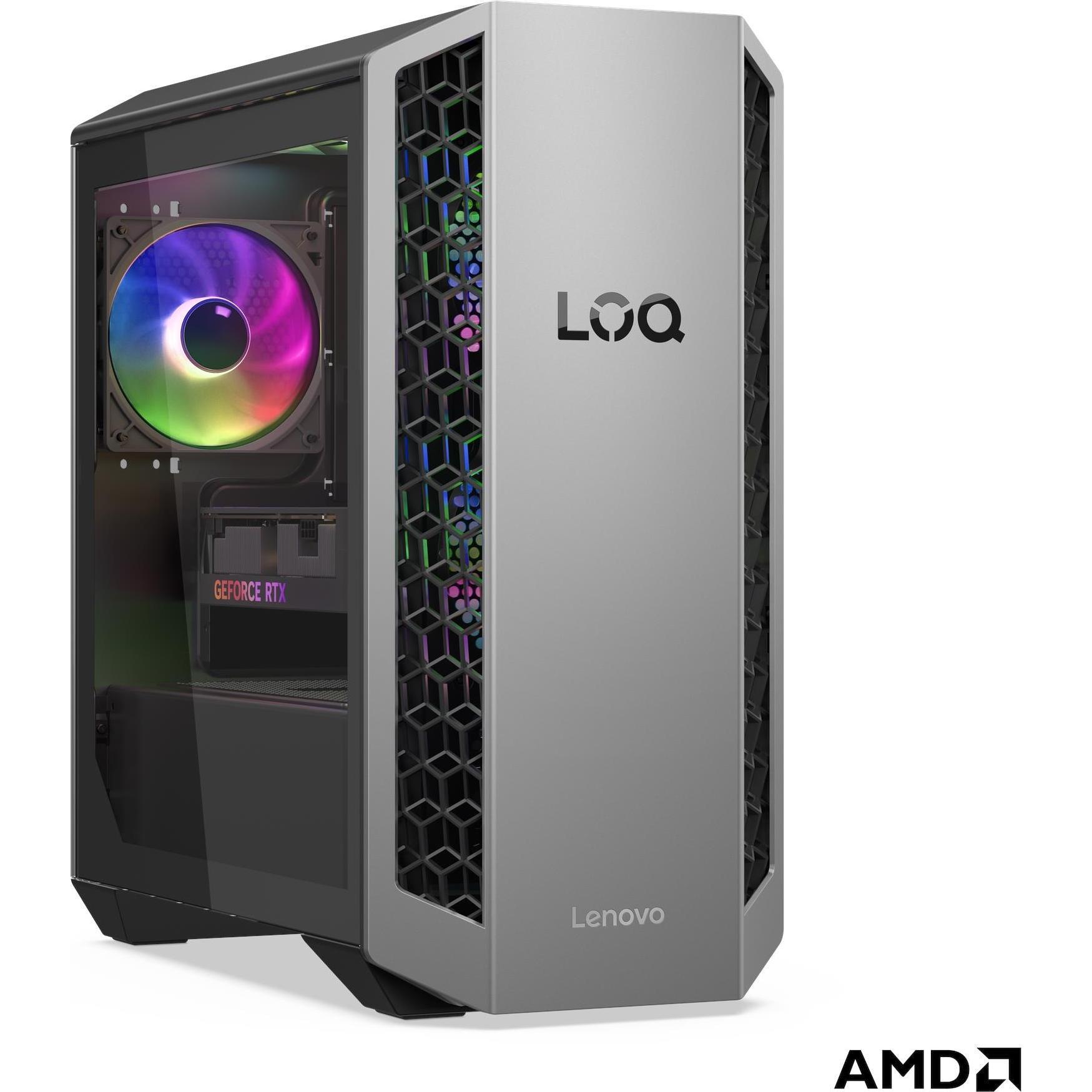 Lenovo LoQ Tower - RTX 5060 8GB / R7 8745HX / 32GB / 1TB (1000 GB, 33.55 GB, AMD Ryzen 7 8745HX, GeF