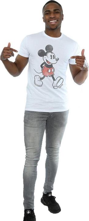 Produktbild Disney Mens Walking Mickey Mouse Cotton T-Shirt (S)