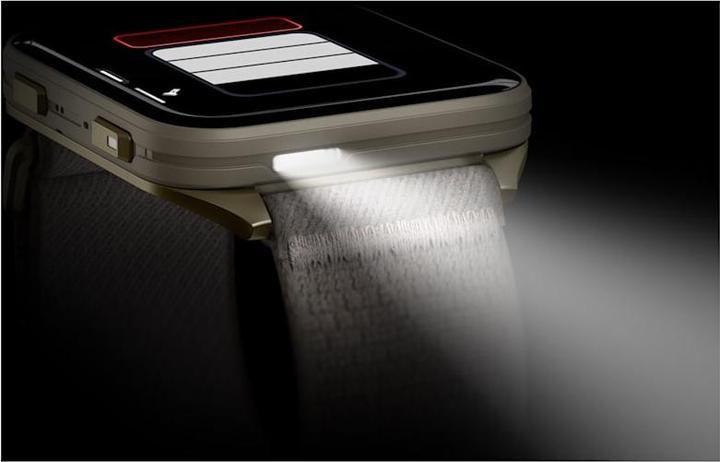 Produktbild Garmin Venu X1 Soft Gold, French Gray (nur WLAN)