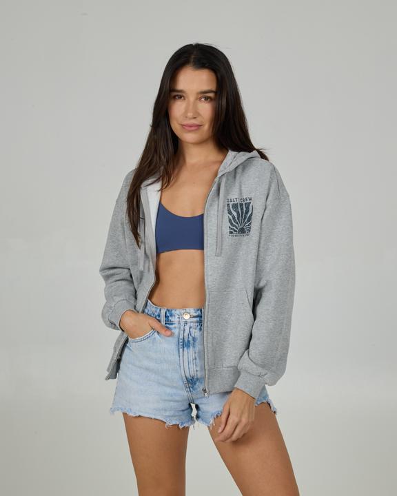 Actual product image Salty Crew Perfect Set Zip Hoody (S)