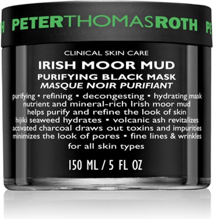 Actual product image Peter Thomas Roth Irish Moor Mud Purifying Black Mask 150 ml (150 ml)