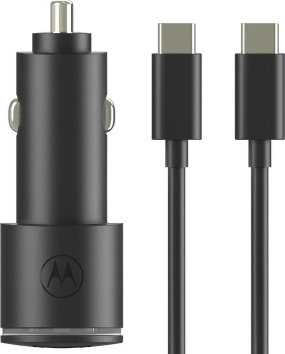 Actual product image Motorola TurboPower 45W car charger USB-A/USB-C