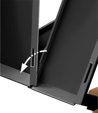 Image du produit Arlac Serre-livres cep modular 6 compartiments noir (C4)