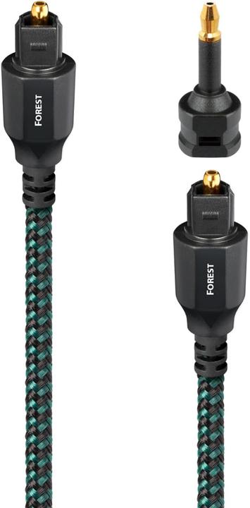 Audioquest Forest Optische Kabel - Toslink Kabel - 1,5m (1.50 m, Optisch)