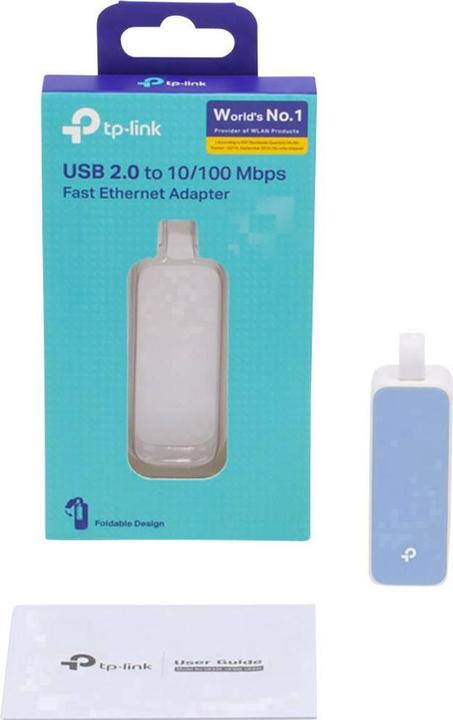 Produktbild TP-Link Ue200 (USB 2.0, RJ45 (1x))