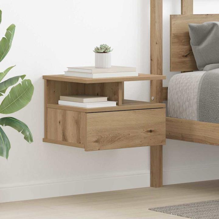 Immagine prodotto vidaXL Schwebender Nachttisch (31 x 40 x 28 cm)