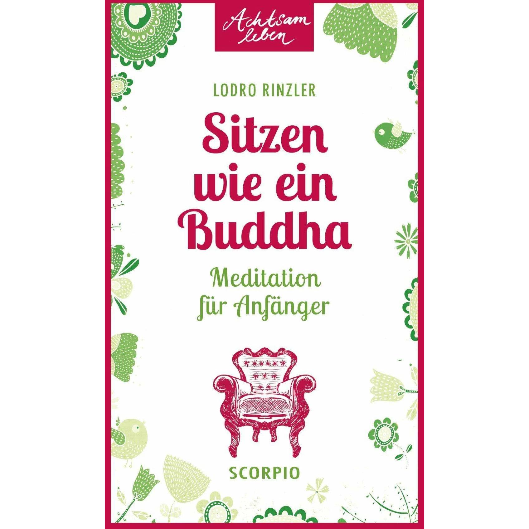 Sitzen wie ein Buddha, Ratgeber von Michael Wallossek, Lodro Rinzler