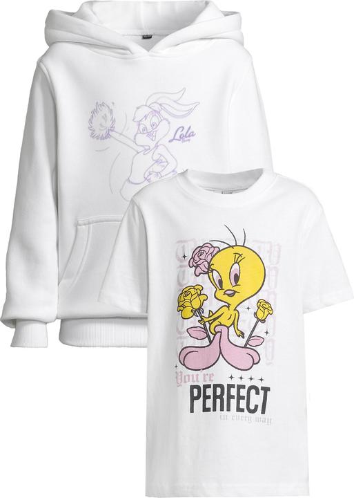 Image du produit Mister Tee MisterTee T-Shirt & Hoody 2 Pack - Tweety & Lola Bunny - 182035 (110, 116)