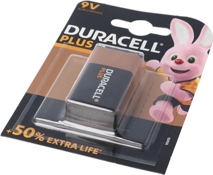 Produktbild Duracell Batterie 2 x 9V - Alkalisch - 580 (1 Stk., 9V Block)