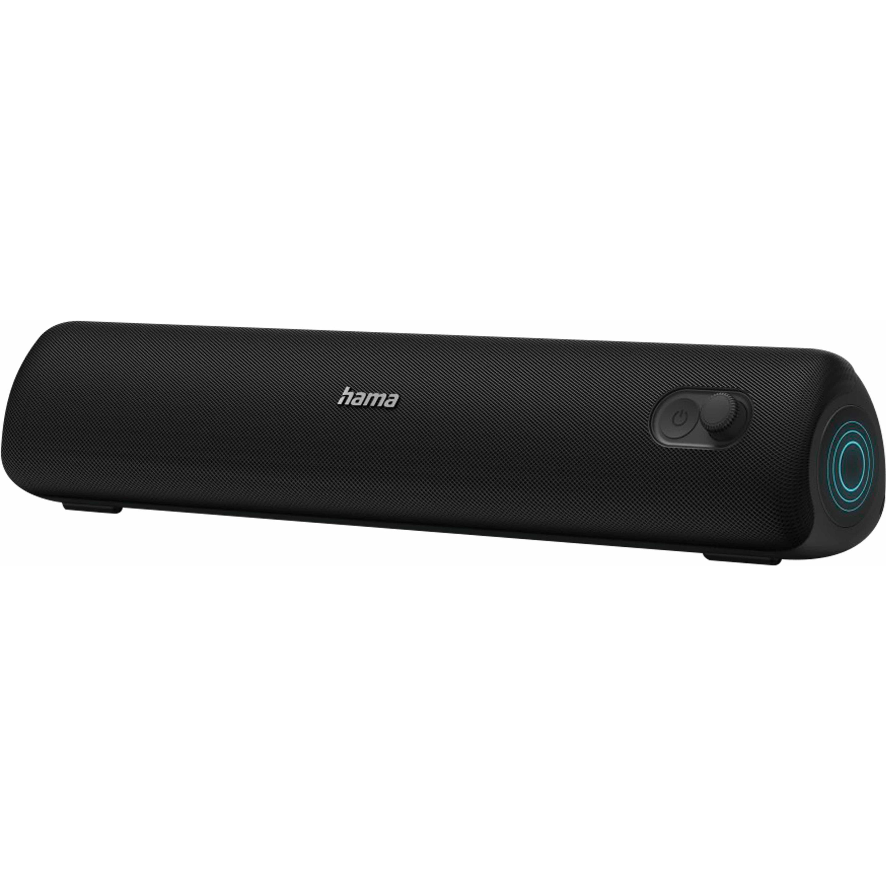 Hama PipeRoll 3.0 (12 h, Stromversorgung über USB), Bluetooth Lautsprecher, Schwarz