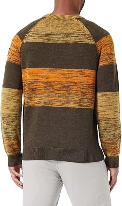 Produktbild BOSS Heren Knitwear Knitted Sweater, Dark Green, M (M)