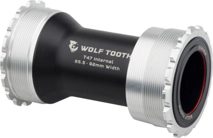 Wolf Tooth Innenlager T47i, 30mm, 85.5/92mm, raw silver