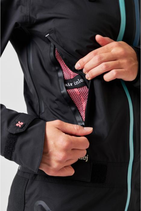 Image du produit dirtlej Dirtsuit Pro Edition Ladies, noir/vert, XS (XS)