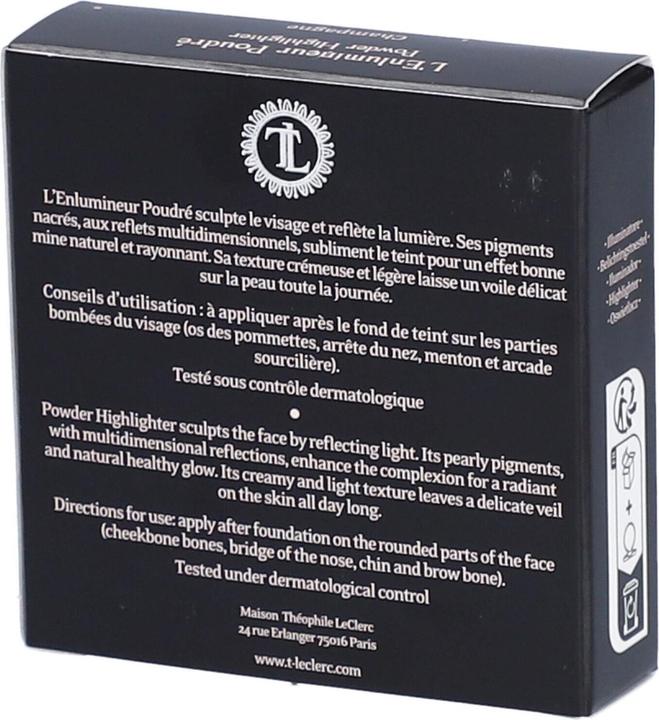 Actual product image T. LeClerc Powder Highlighter (Champagne Rose, Highlighter, 5.50 g)