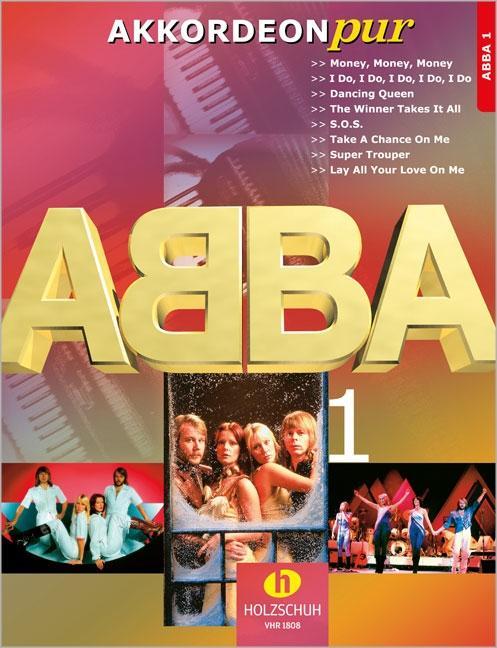 Produktbild ABBA, für Akkordeon. Bd.1 (Deutsch, Hans-Günther Kölz, 2014)