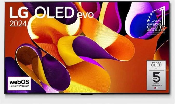 Actual product image LG OLED83G42LW (83", G4, OLED, 4K, 2024)