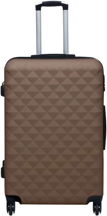 Produktbild VidaXL Hartschalen Trolley, Braun (Handgepäck (bis 50l), L (90 - 115l))
