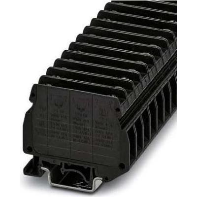 Phoenix Contact Sicherungsreihenklemme USIG Schwarz 50 St., Elektronikkabel + Stecker, Schwarz