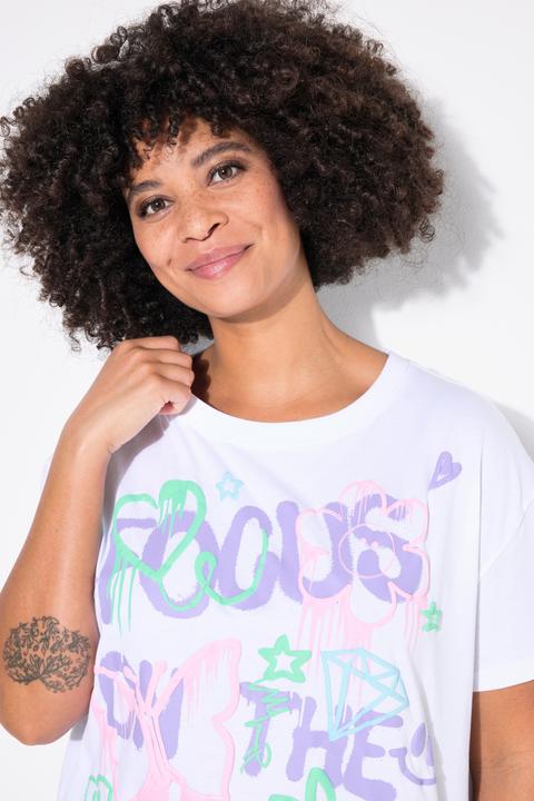 Actual product image Angel of Style T-Shirt, oversized, Graffitti-Schriftzug (54)