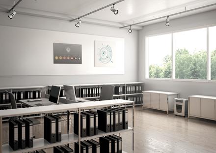 Produktbild Leitz Aktenvernichter IQ Office Pro P4 Partikelschnitt 30 (Partikelschnitt)