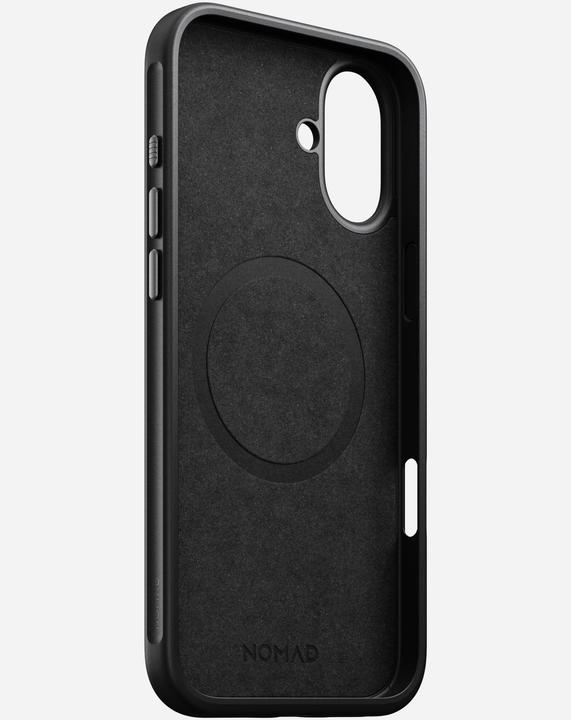 Immagine prodotto Nomad Custodia moderna in pelle per iPhone 16 Plus nero (Apple iPhone 16 Plus)