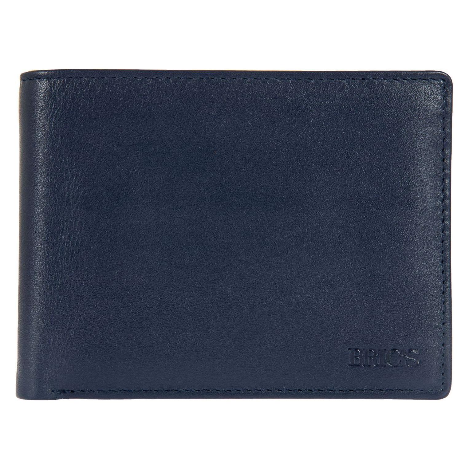 Brics, Herren, Portemonnaie, Bernina Wallet, Blau