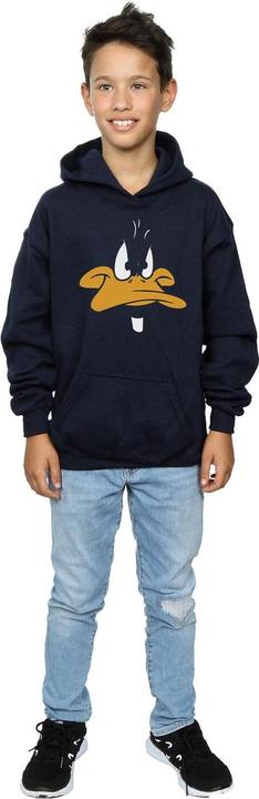 Immagine prodotto Looney Tunes Felpa con Cappuccio Daffy Duck Viso Ragazzi (116)