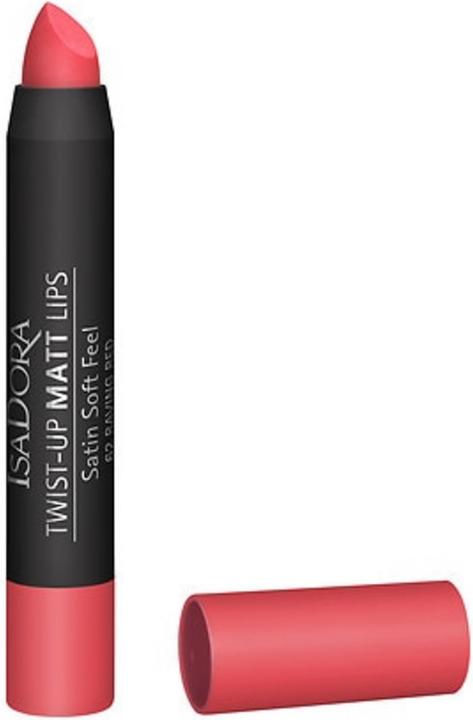 Actual product image Isadora Twist-Up Matt Lips 62 Raving Red 3.3g (62 Raving Red)