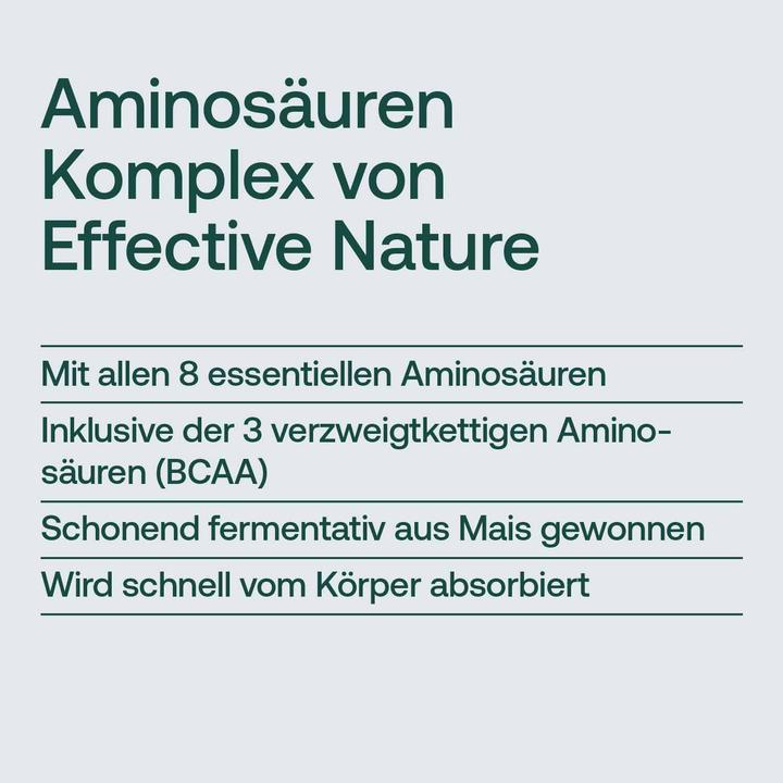 Image du produit Effective Nature EAA Acides aminés essentiels 180 tabs (180 pcs, Cachets, 180 g)