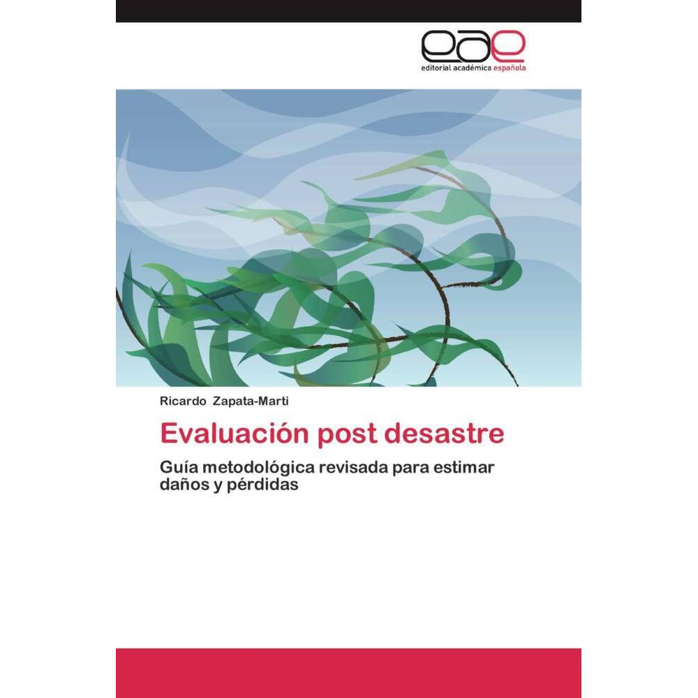 Evaluación post desastre, Fachbücher von Ricardo Zapata-Marti