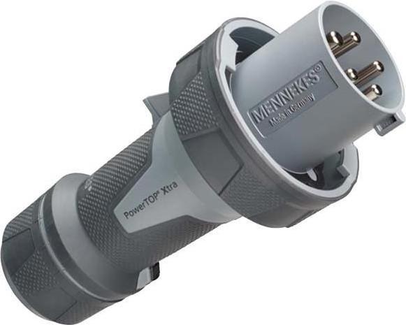 Produktbild Mennekes MEN 13248 63A5P 1H>50V Stecker PowerTOP Xtra IP67 (IEC 60309)