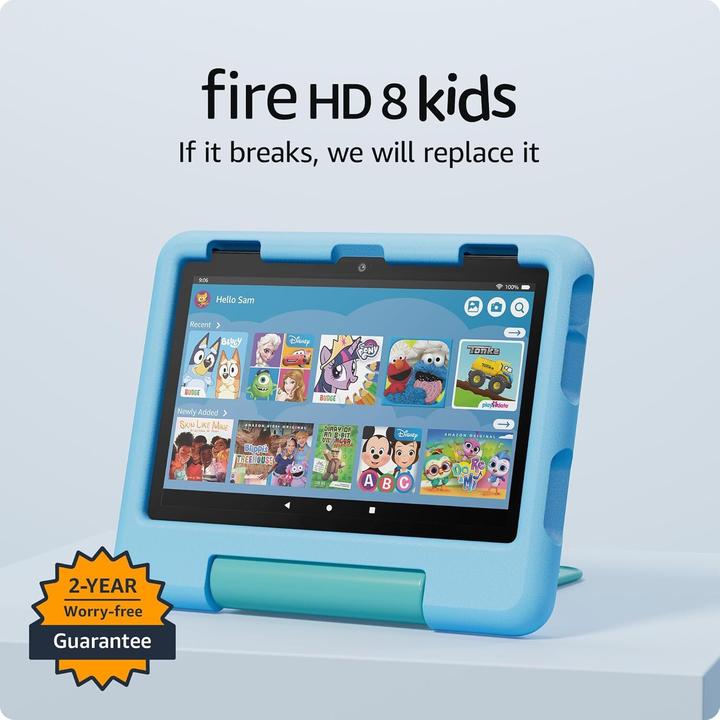 Image du produit Amazon Fire HD 8 (2024) (WLAN uniquement, 8", 32 Go, Bleu)