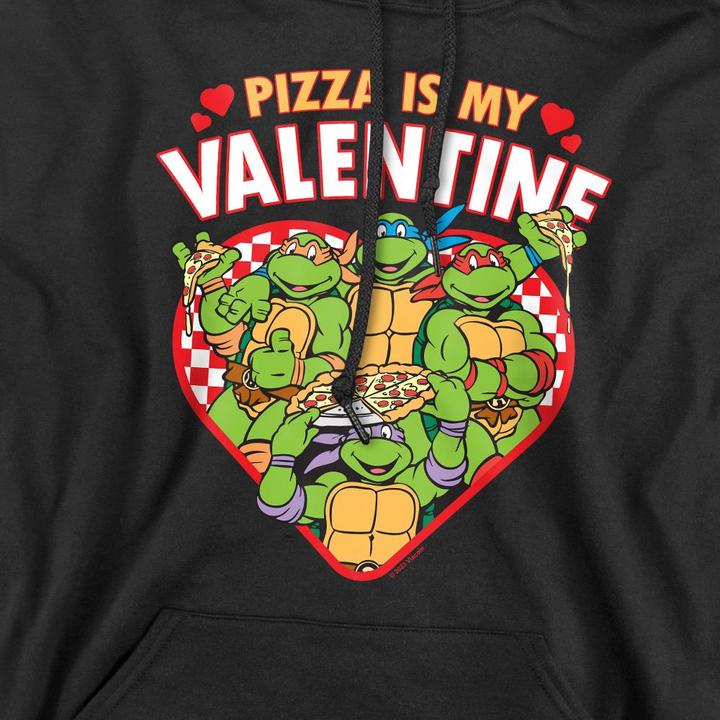 Produktbild Teenage Mutant NT Pizza Is My Valentine Kapuzenpullover (M)