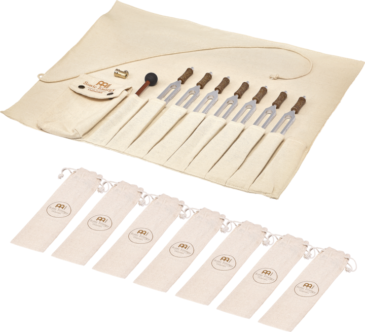 Produktbild Meinl Therapie Stimmgabel Rollup Chakra Set (Perkussion)
