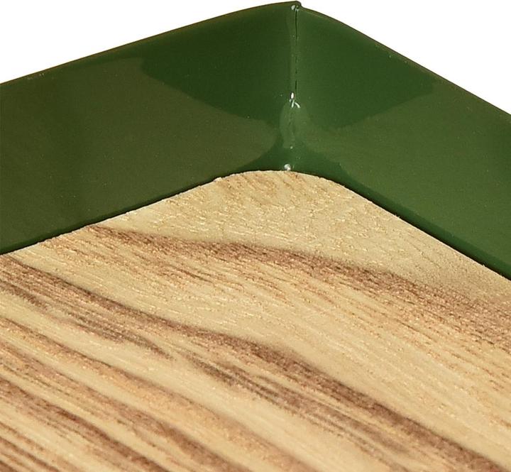 Produktbild Viana Deko Tablett rechteckig mit Holzboden