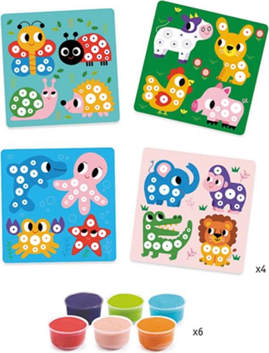 Image du produit Djeco Animaux en pâte à modeler