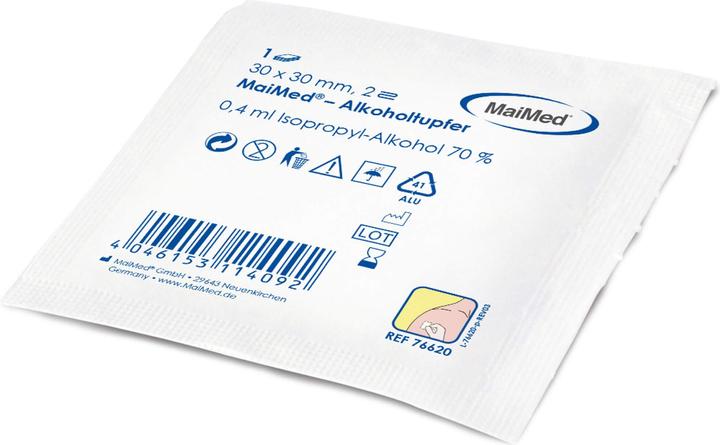 Image du produit MaiMed Tampons alcool blanc