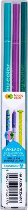 Produktbild Teka Abnehmbare Stiftmine 3 Farben HAPPY COLOR (Grün, Lila, Türkis, 0.50 mm, 3 Stk.)