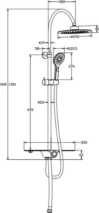 Produktbild Schütte Duschset