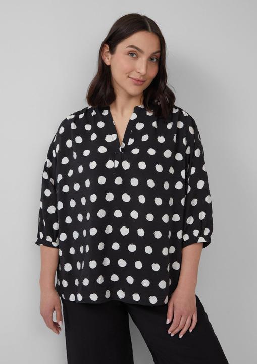 Produktbild S.Oliver Bluse Strukturierte Bluse aus Viskosemix (44)