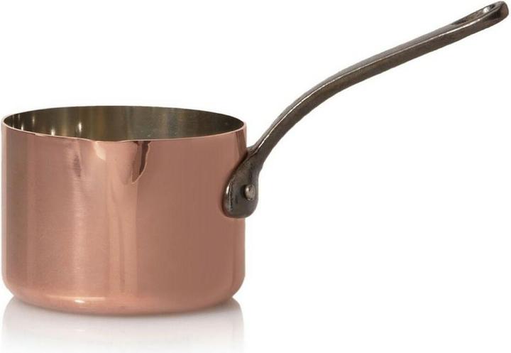Produktbild Baumalu Sauciere orange diameter 11 cm copper (Kochtopf, Stielkasserolle, Kupfer, 11 x 11.40 cm)