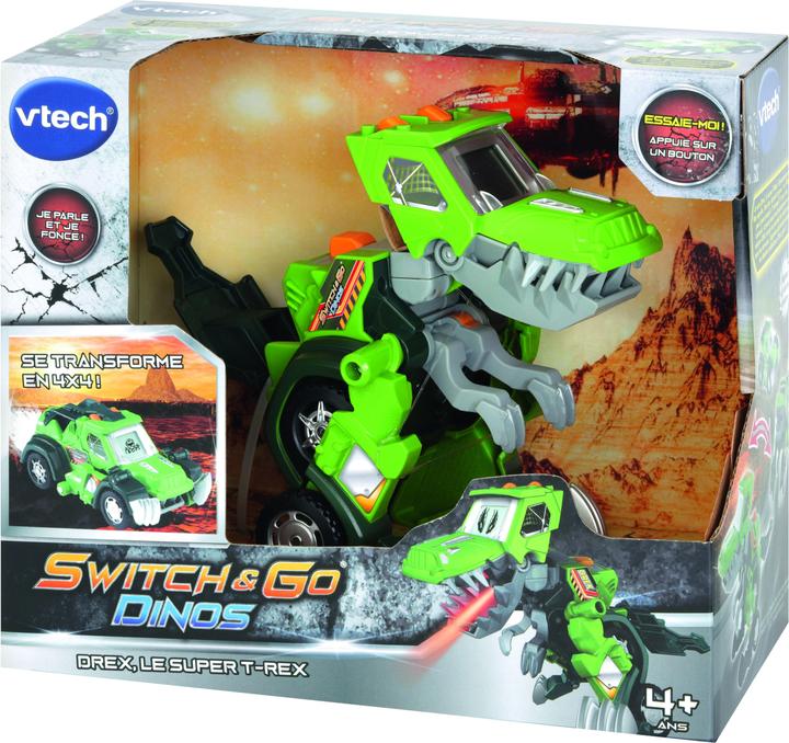 Immagine prodotto VTech Switch & Go Dinos - Drex, le super T-Rex